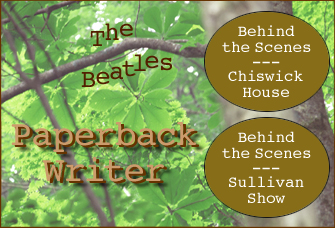 Absolute Elsewhere: The Beatles: Paperback Writer Behind The Scenes