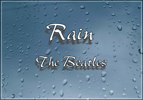 Absolute Elsewhere: The Spirit of John Lennon: The Beatles: Rain